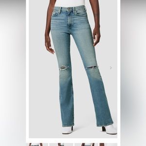 Hudson Barbara high rise bootcut Jean / color royalty sz 26